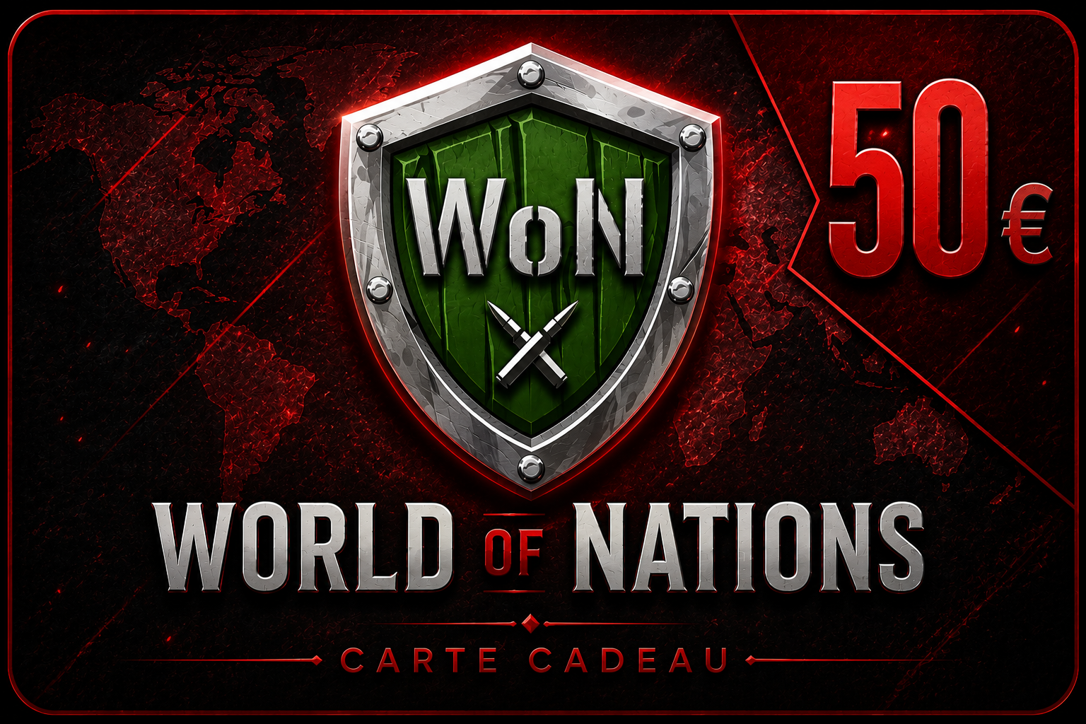 Carte cadeau - 50€